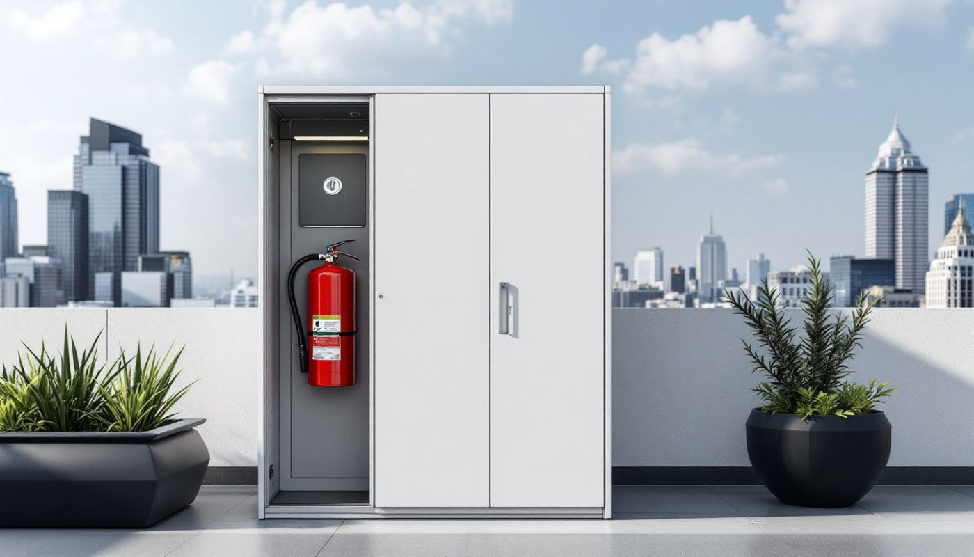 Neue Trends bei Design-Feuerlöscherschränken: Form trifft Funktion