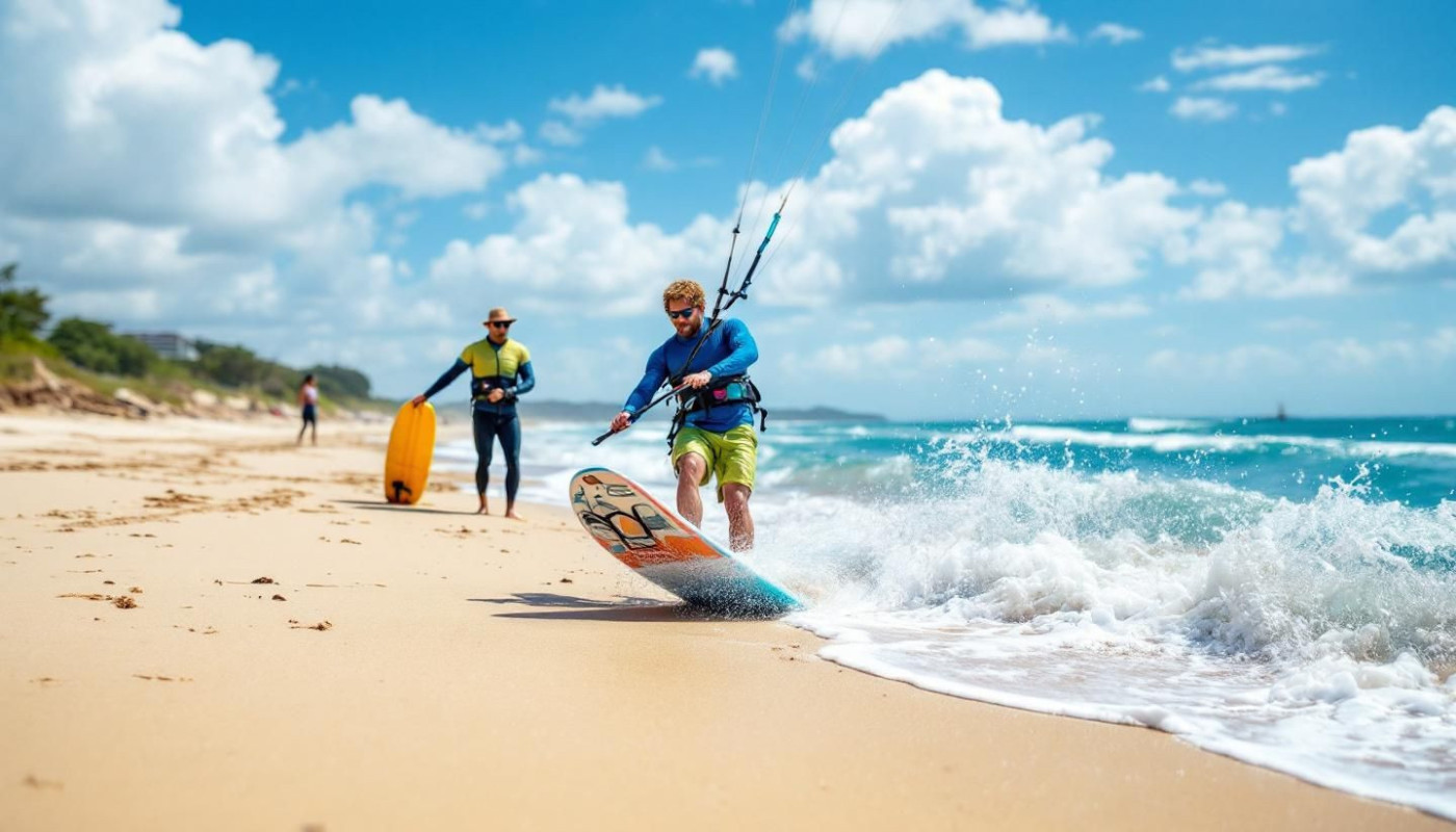 Wie wählt man die richtige Ausrüstung für Kitesurfen, SUP und Wingfoilen?